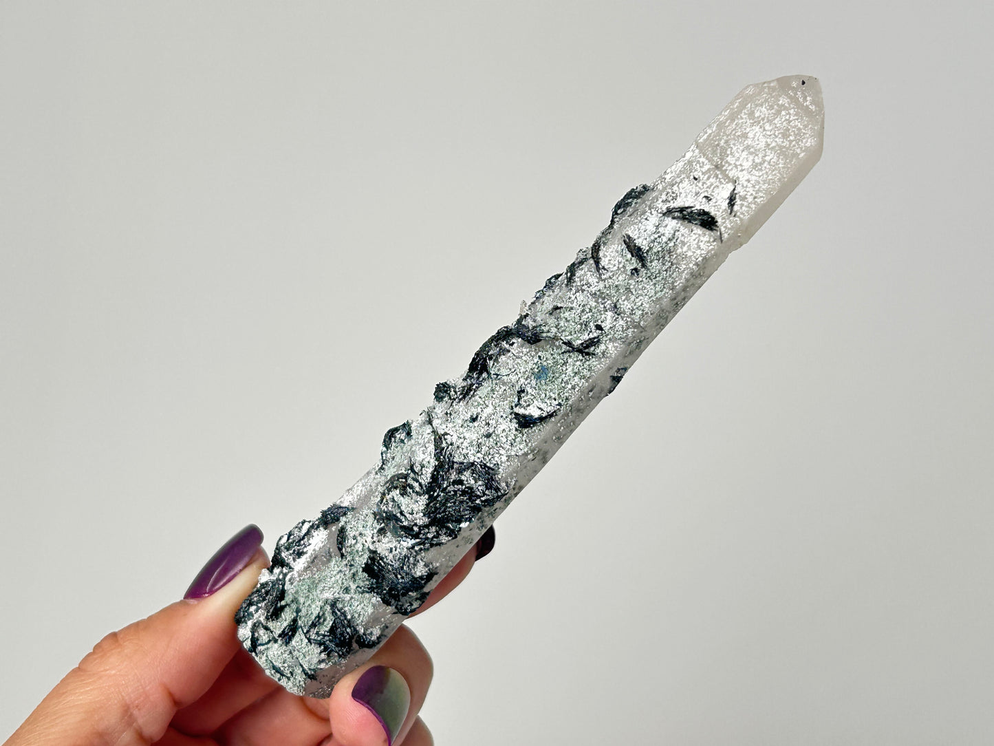 Sphalerite on Quartz (4.7", 120mm)