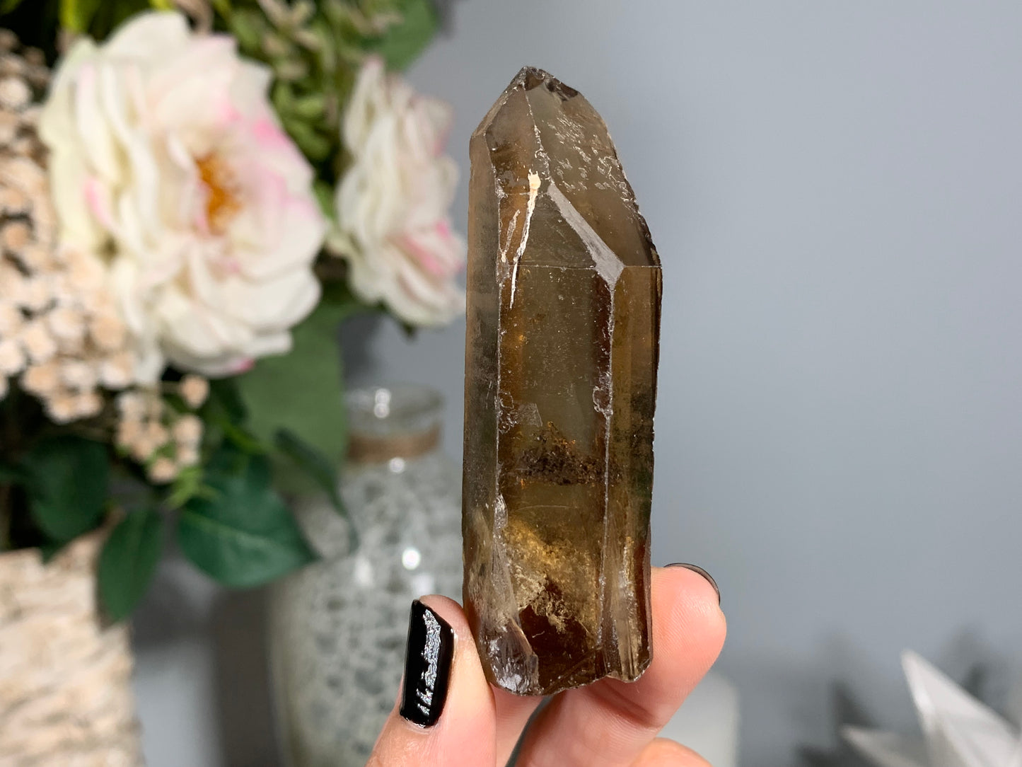 Congo Smoky Citrine Point (3", 76mm)