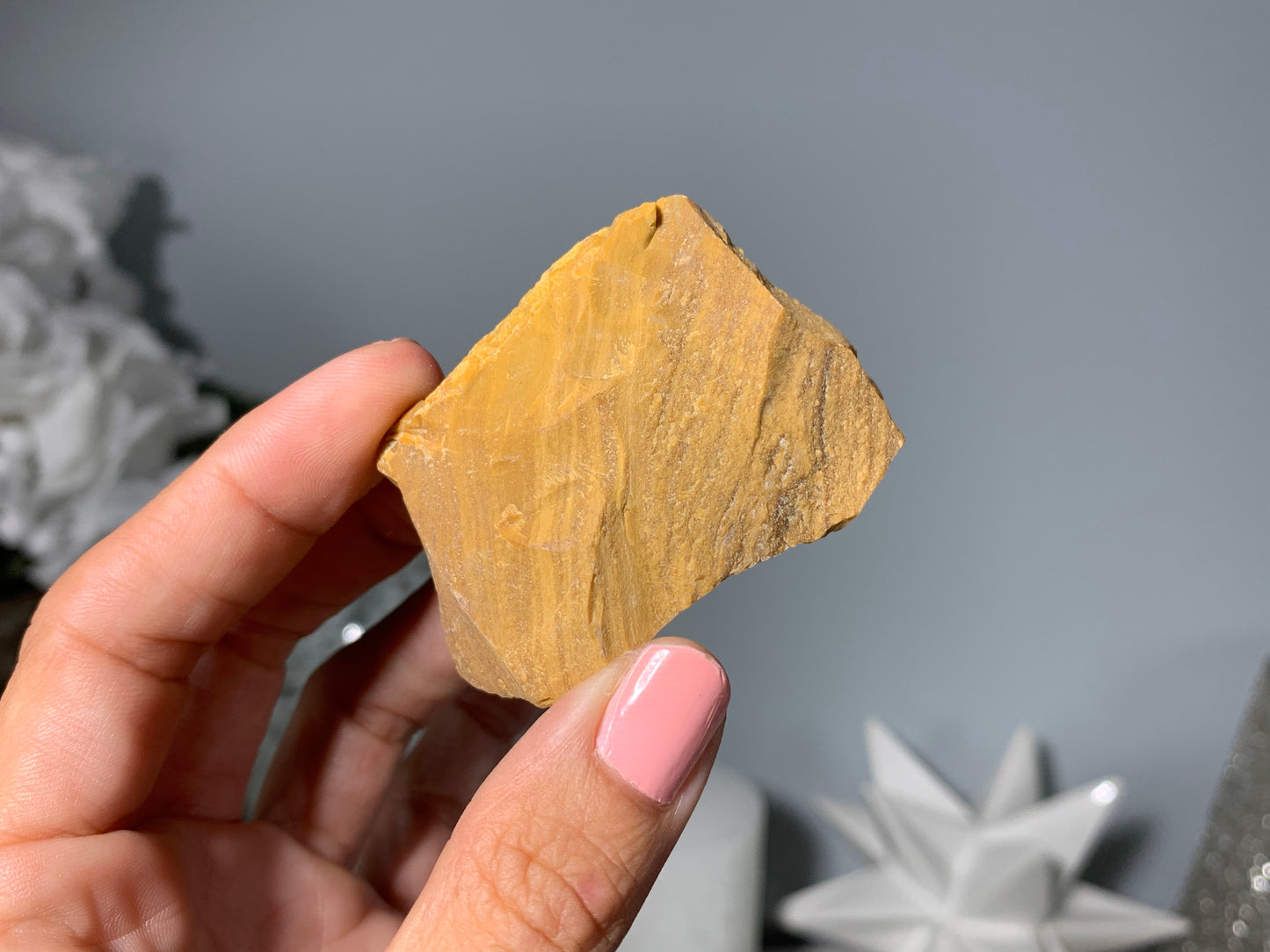 Natural Yellow Jasper Large