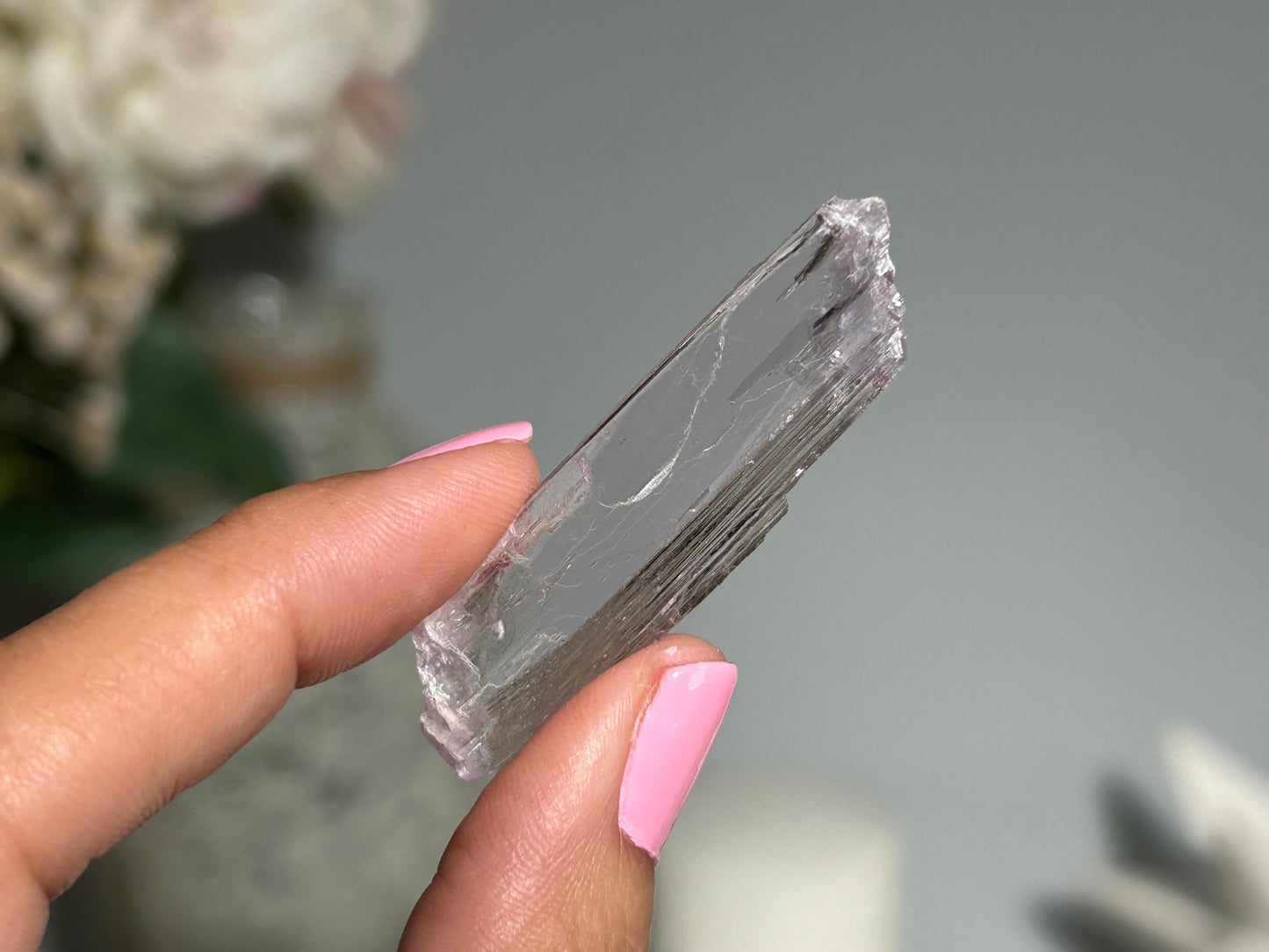 Natural Purple Kunzite Point (1.9", 47mm)