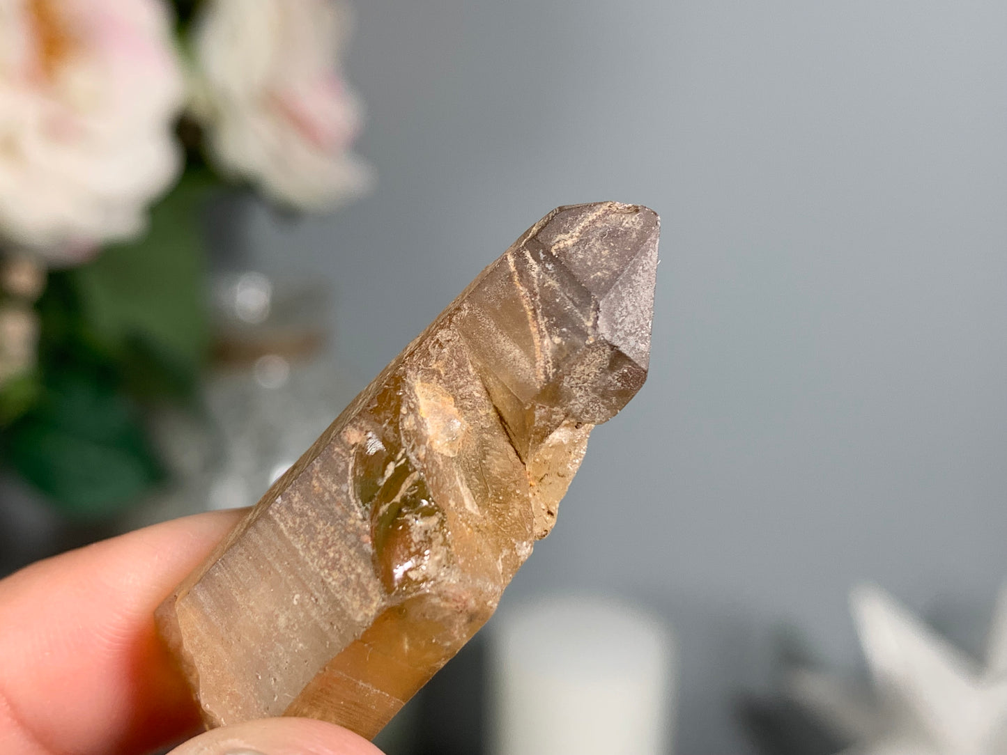 Congo Smoky Citrine Point (1.75", 45mm)