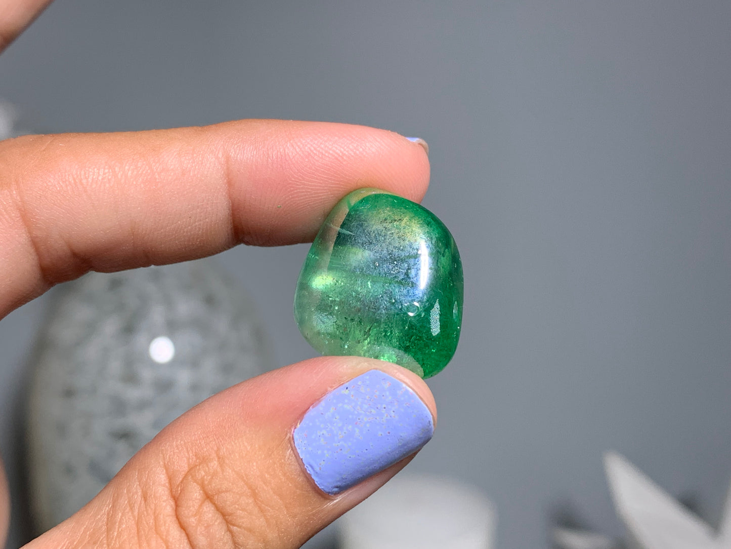 Tumbled Green Aura Quartz