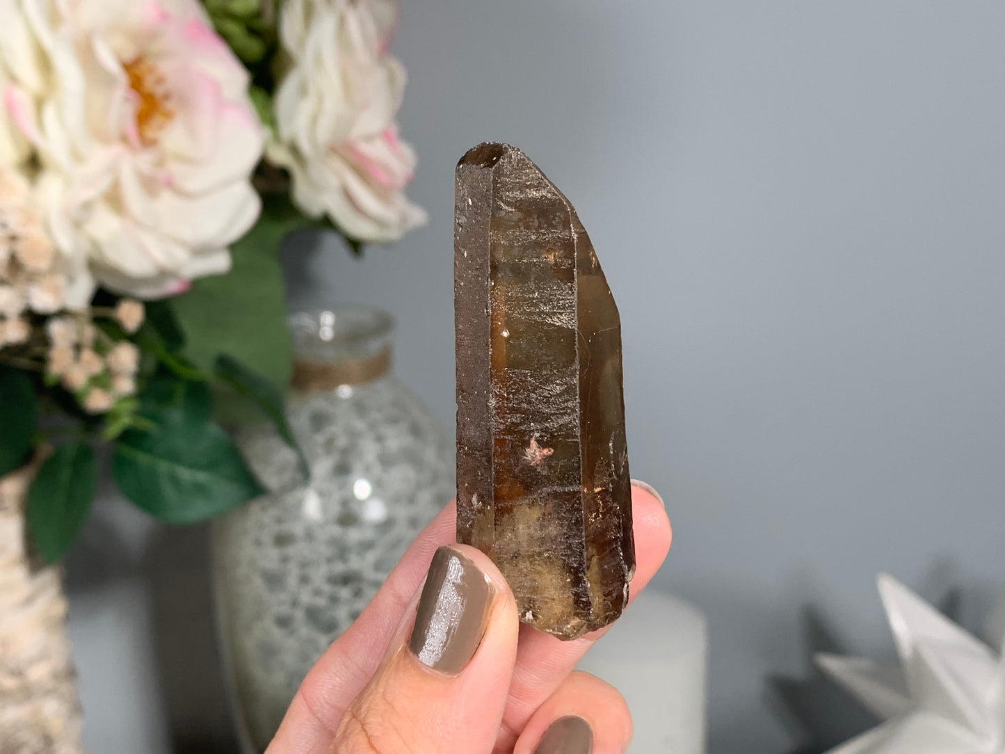 Congo Smoky Citrine Point (2.6", 65mm)