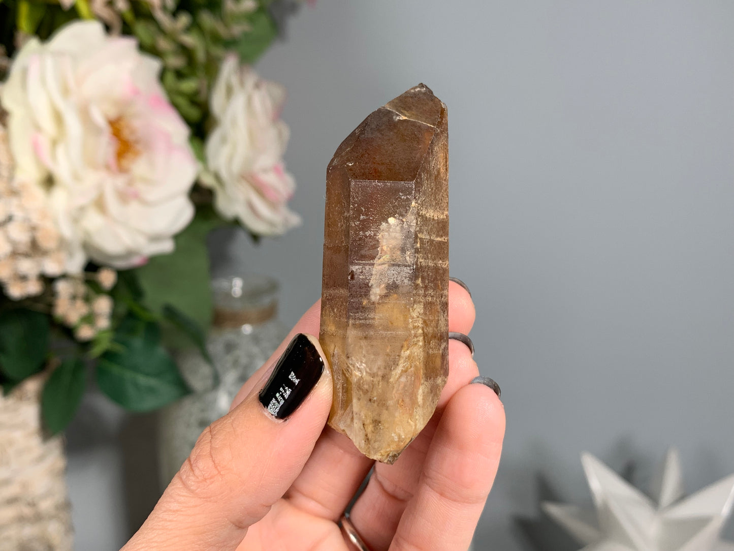 Congo Smoky Citrine Point (2.8", 71mm)