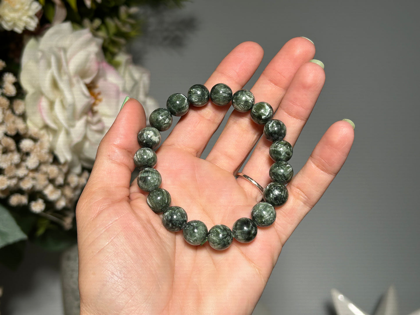 10mm Seraphinite Bracelet