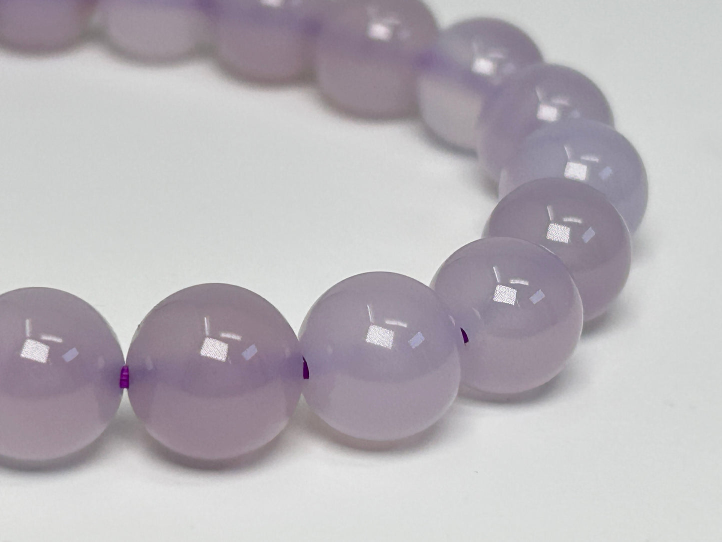 Purple Chalcedony Bracelet