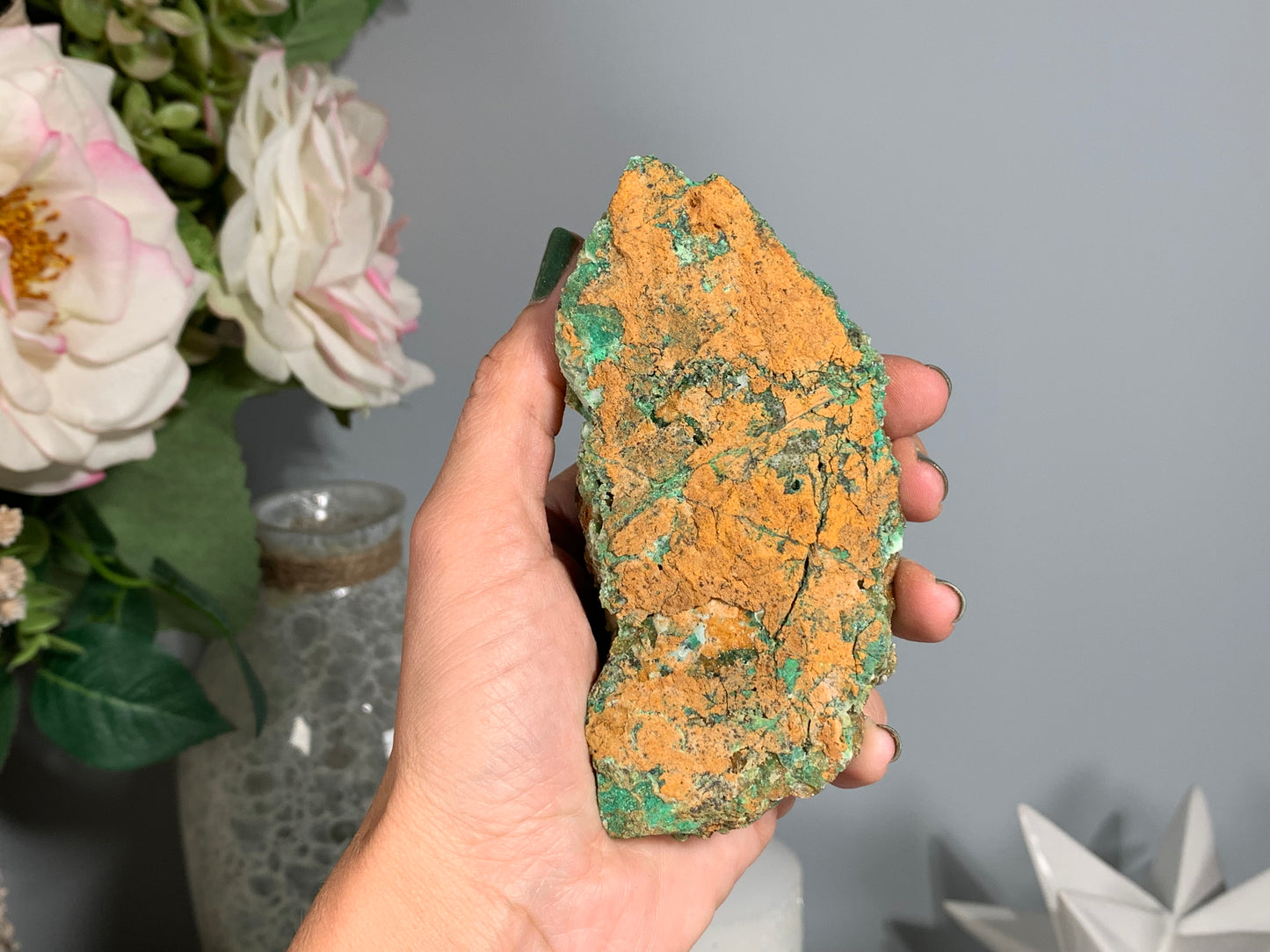 Druzy Chrysoprase (4.1", 105mm)