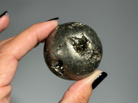 Pyrite Sphere (1.7", 44mm)