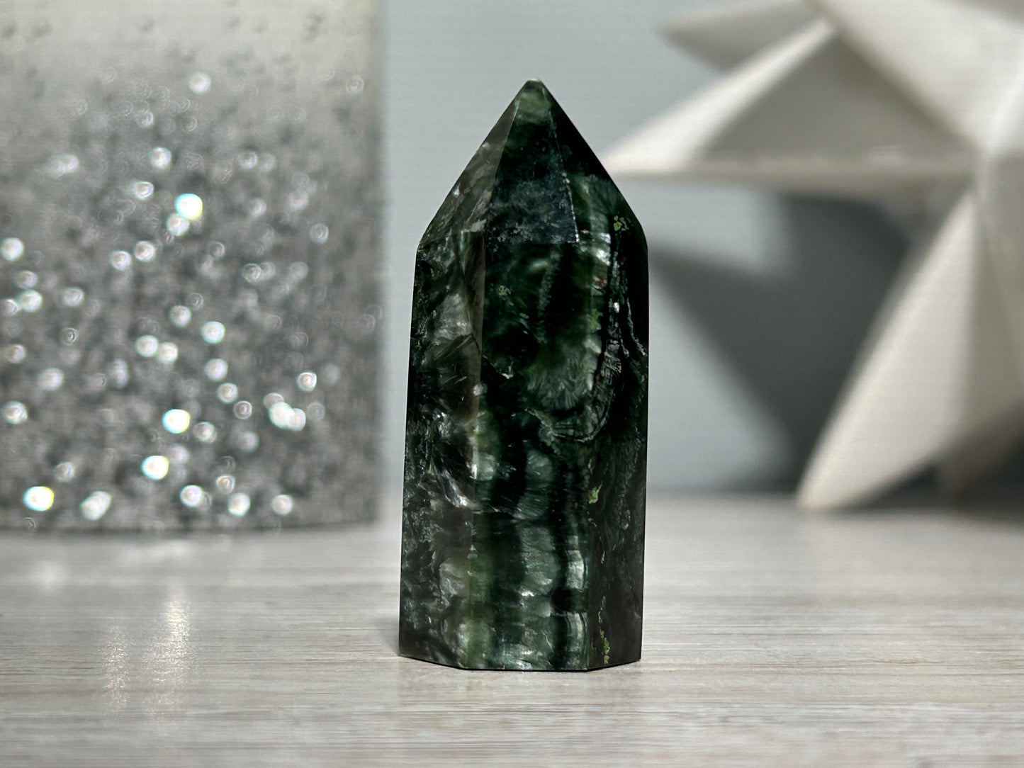 Seraphinite Tower (2", 50mm)