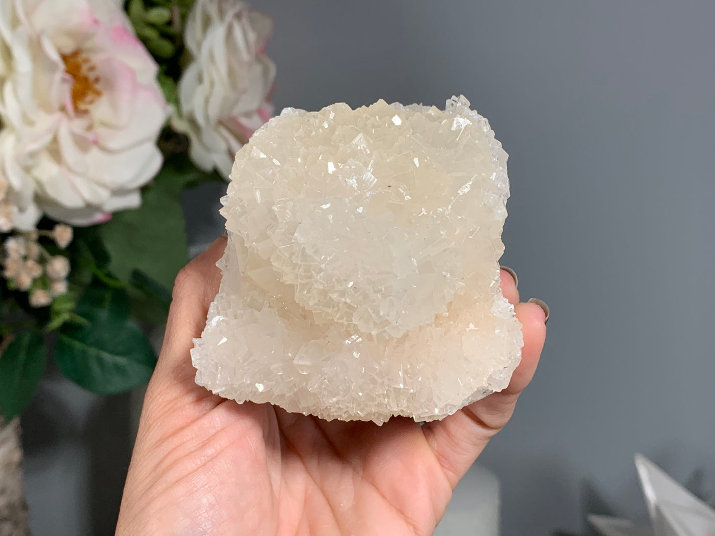 Natural Premium Calcite Flower (2.9", 74mm)