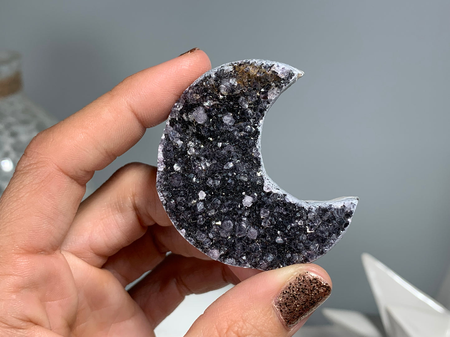 Druzy Moon (4-5 cm)