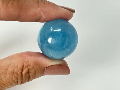 Aquamarine Sphere (0.9", 24mm)