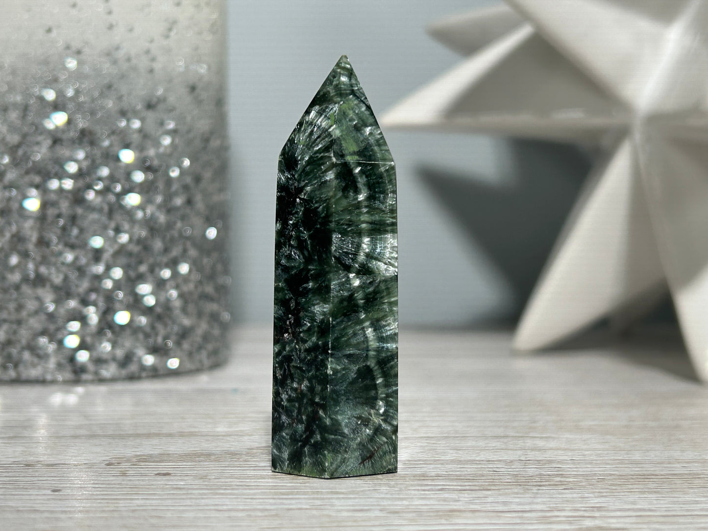 Seraphinite Tower (2.4", 61mm)