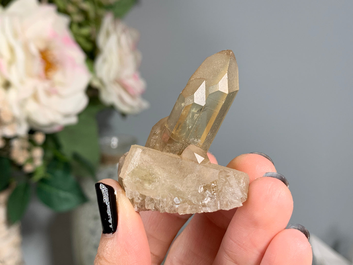 Congo Smoky Citrine Cluster (1.7", 43mm)