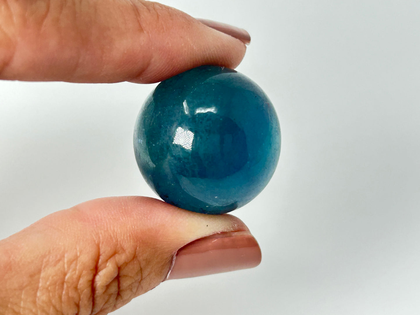 Aquamarine Sphere (0.9", 24mm)