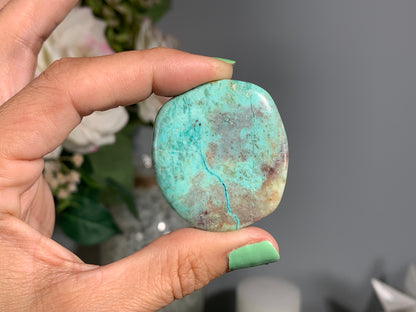 Flat Peruvian Turquoise