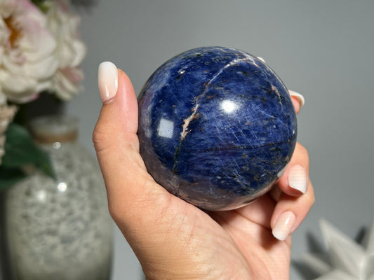 Sodalite Sphere (2.7", 69mm)