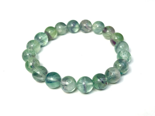 Feather Fluorite Bracelet