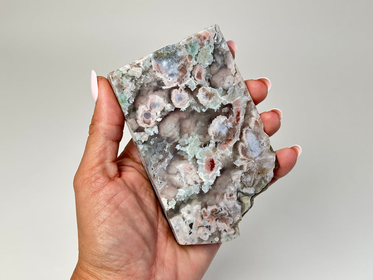 Flower Agate Slab #213