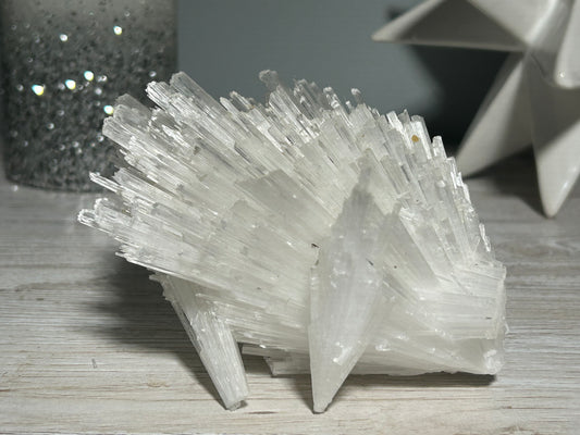 Natural Scolecite Cluster (4.8", 122mm)
