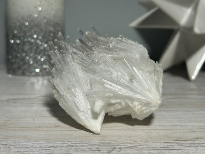 Natural Scolecite Cluster (4", 10cm)
