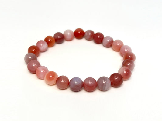 Pink Agate Bracelet