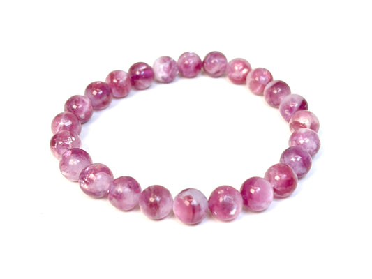 Pink Lepidolite Bracelet