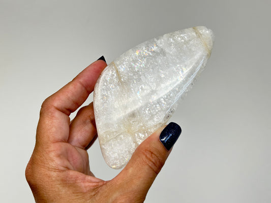 Polished Natrolite Freeform (4.2", 107mm)
