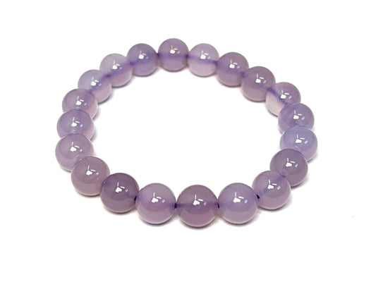 Purple Chalcedony Bracelet
