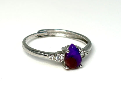 Sugilite Ring in Sterling Silver