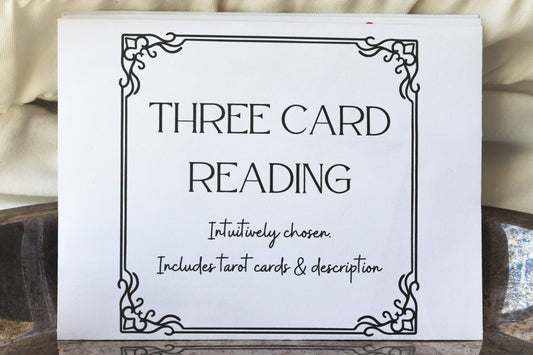 Intuitive 3-Card Reading | Spiritual Guidance & Life Insights