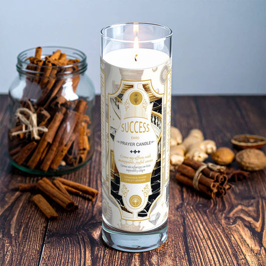 Success Prayer Candle 8" (9.5 oz)