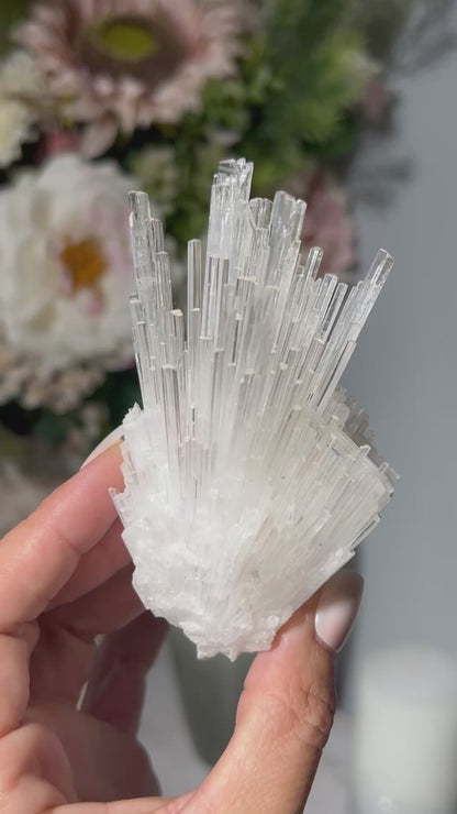 Natural Scolecite Cluster (4", 103mm)