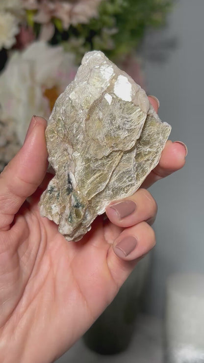Natural Golden Muscovite Mica