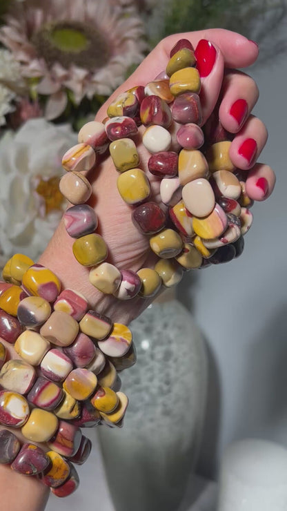 Mookaite Nugget Bracelet