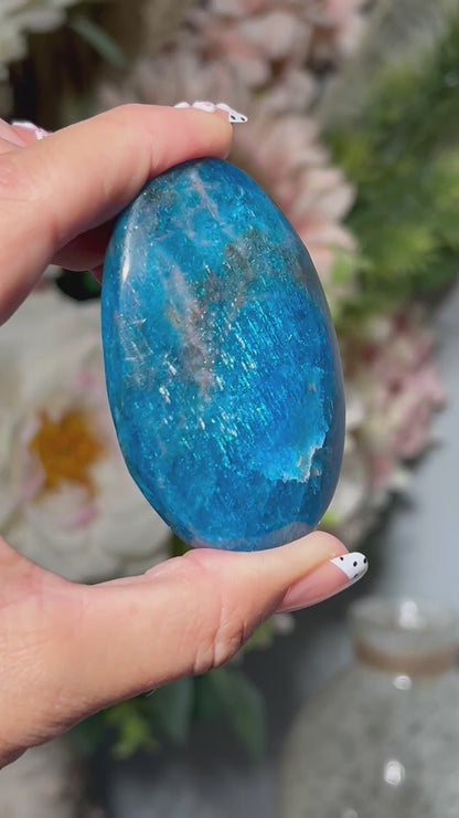 Apatite Palm Stone (2.5", 64mm)