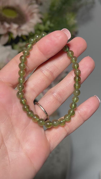 Green Apatite Bracelet