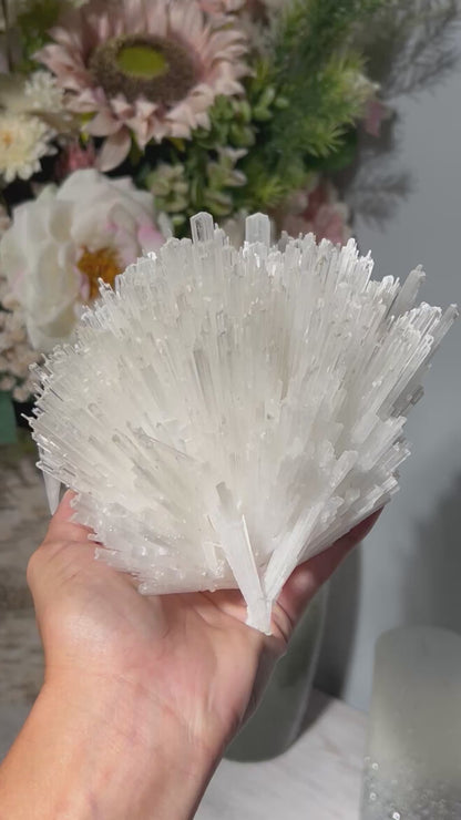 Natural Scolecite Cluster (6.6", 167mm)