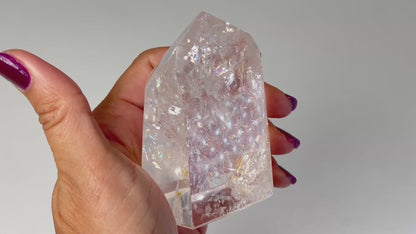 Clear Quartz Tower (2.9", 74mm)