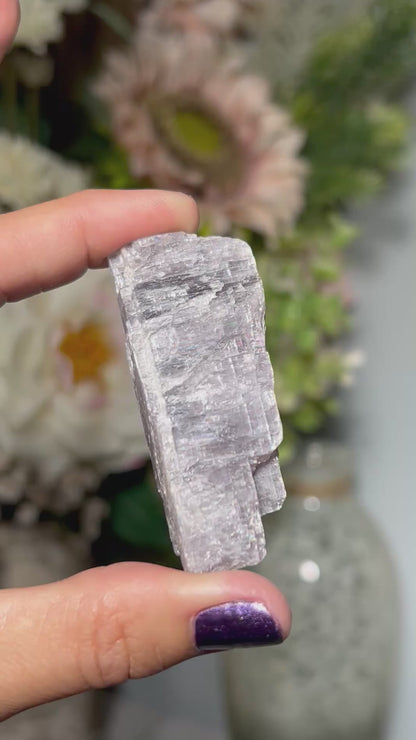 Natural Purple Anhydrite (2.6", 67mm)