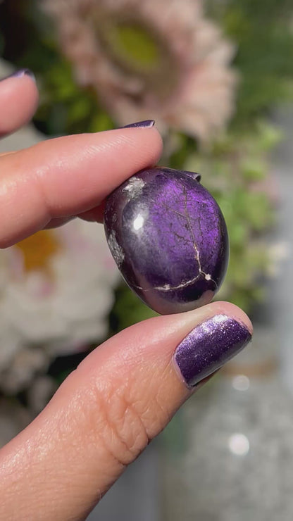 Tumbled Purpurite