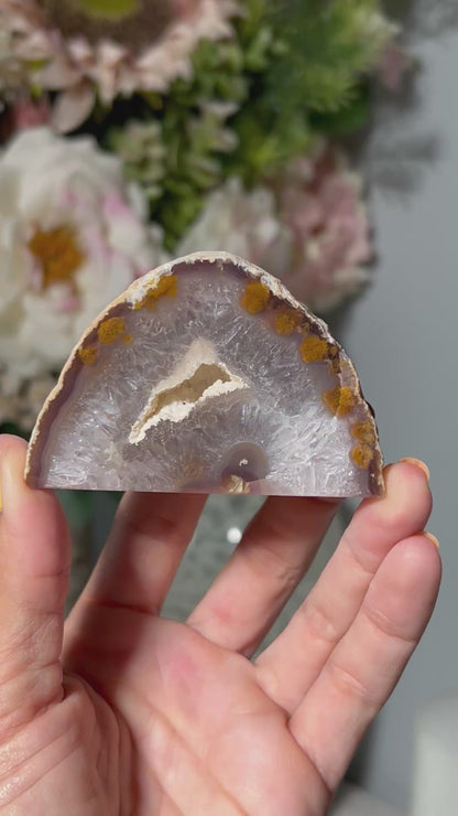 Agate Geode (1.9", 48mm)