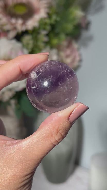 Phantom Amethyst Sphere (1.5", 37mm)