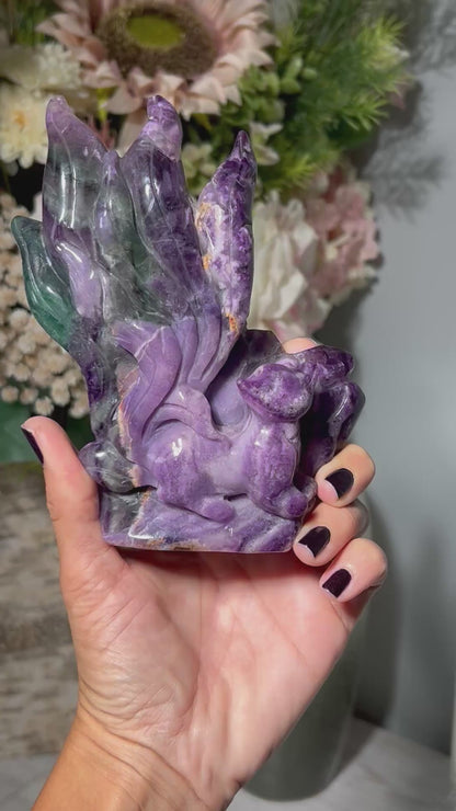 Fluorite Fox (5.3", 135mm)