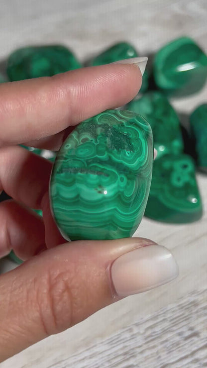 Tumbled Malachite
