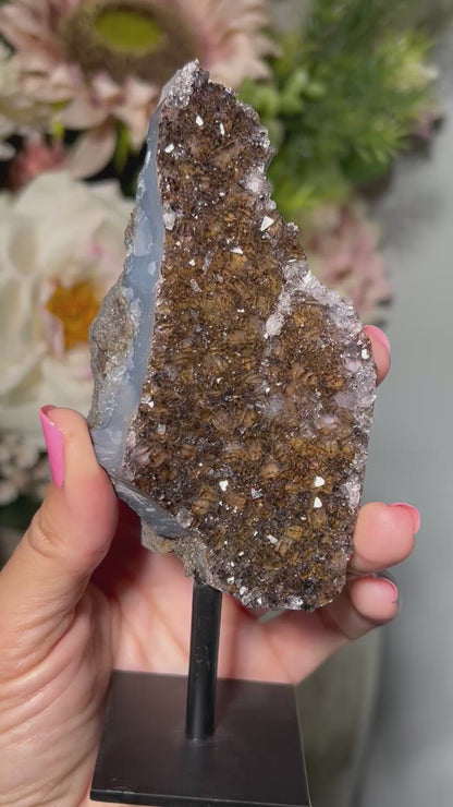 Amethyst on Stand (5.8", 147mm)