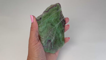 Fluorite Slab (4.2", 107mm)