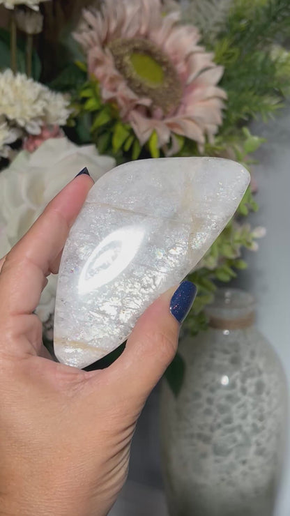 Polished Natrolite Freeform (4.2", 107mm)