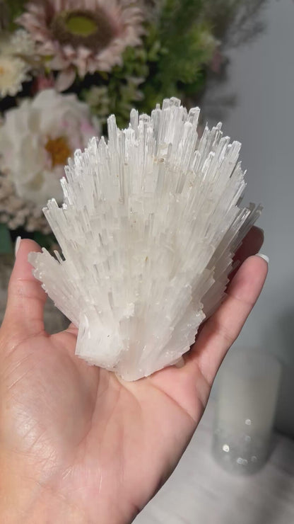 Natural Scolecite Cluster (4.8", 122mm)