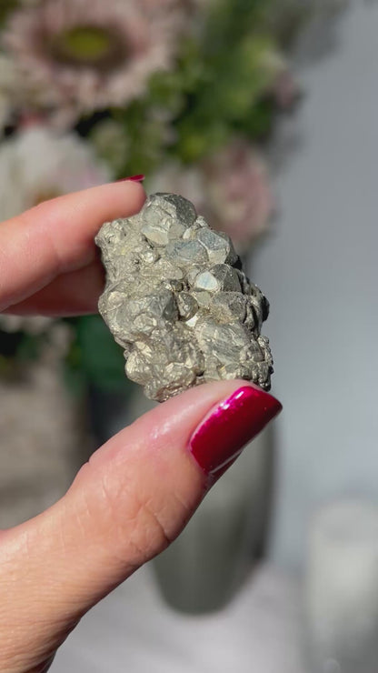 Pyrite Cluster (1.8", 46mm)
